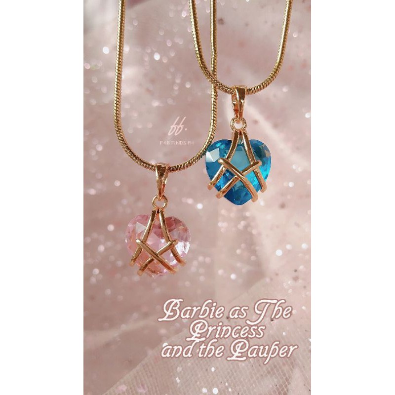 Barbie princess and the pauper outlet necklace