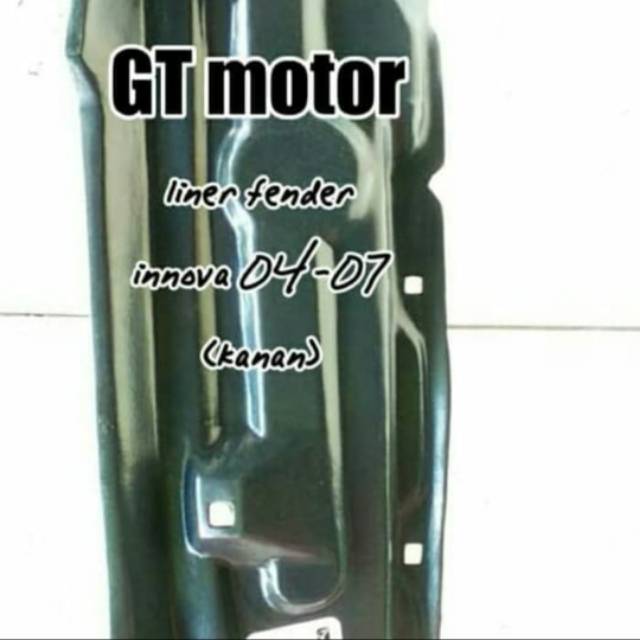 Plastic Liner Inner Fender Front Right Innova 2004-2007 | Shopee ...