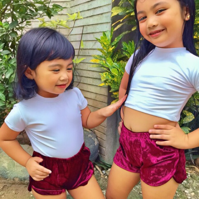 Kids store booty shorts