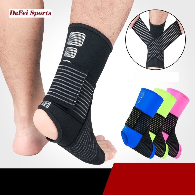 1 Piece Ankle Support Bandage Anti Sprain Ankle Brace Guard Basketball
