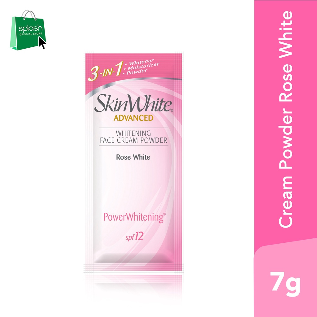 SkinWhite Advanced Power Whitening Face Cream Powder Rose White 7g