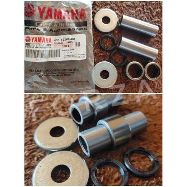 FZ FZ16 FZi Fi SWING ARM BEARING BUSHING SET LEFT RIGHT swingarm pivot