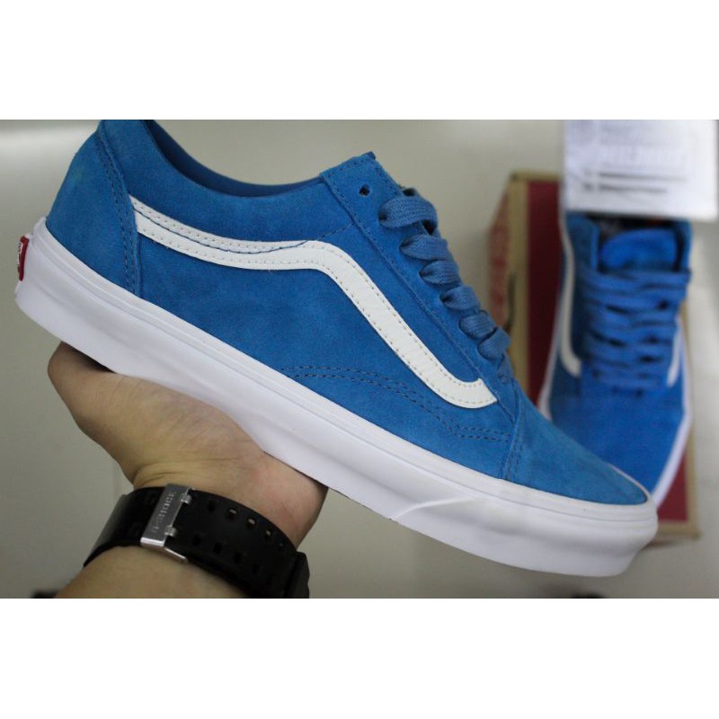 Vans old outlet skool suede blue