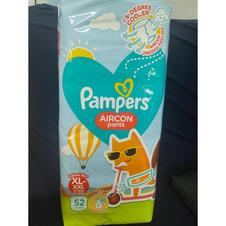 Pampers aircon pants xl 52pcs Shopee Philippines
