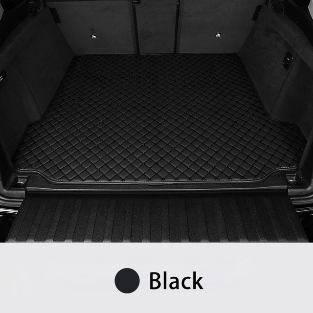 Kcimo Leather Car Trunk Mats for MG ZS 2017 2018 2019 2020 Rear Cargo