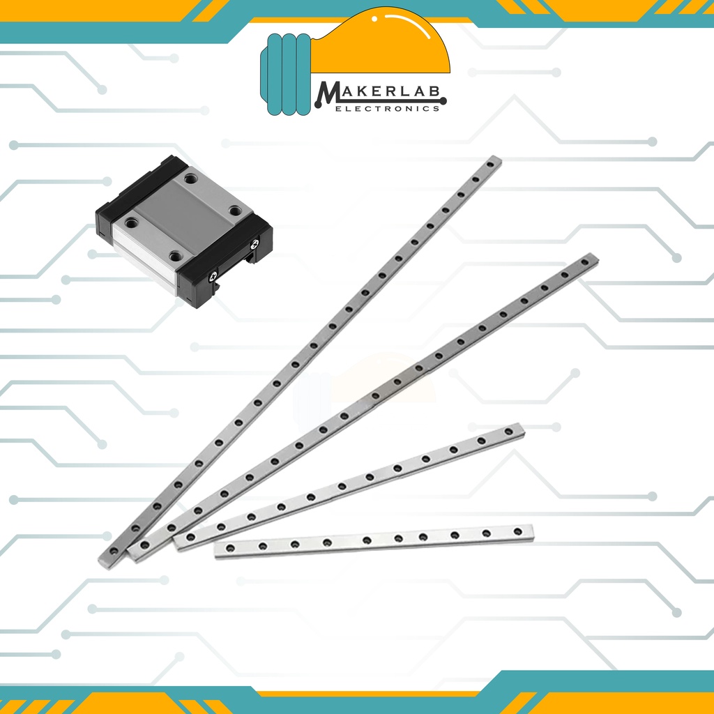 MGN12C Miniature Linear Rail Guide Linear Bearing Block for 3D Printer ...