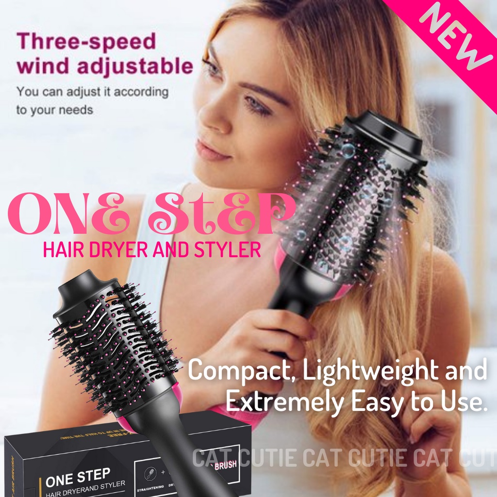 Shopee hair brush straightener sale