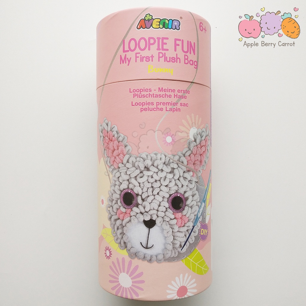 Avenir Loopie Fun My First Plush Bag Bunny children loopies Bag toys ...