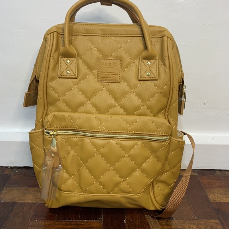 Anello Quilted backpack Shopee Philippines