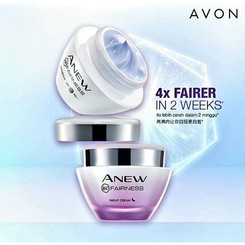 Avon ANEW 360 FAIRNESS DAY CREAM SPF 20 PA or NIGHT CREAM