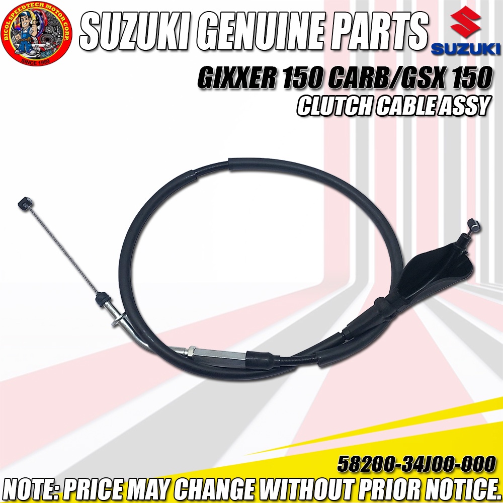 CLUTCH CABLE Suzuki Gixxer 150 Carb and FI 2019 and Older (SPG