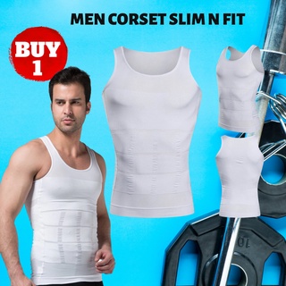 Slim n Lift Body Shaper Vest Slimming Shirt for Men Undergarments