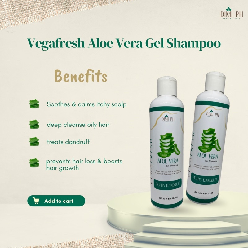 DIMI PH_Vegafresh Aloe Vera Anti Dandruff Gel Shampoo (250 ml) for ...