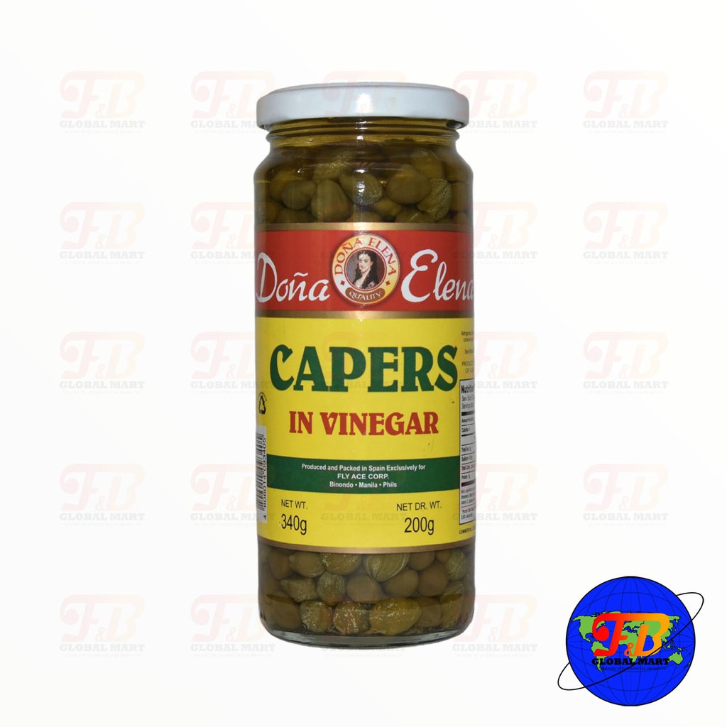 Doña Elena Capers in Vinegar 340g Shopee Philippines