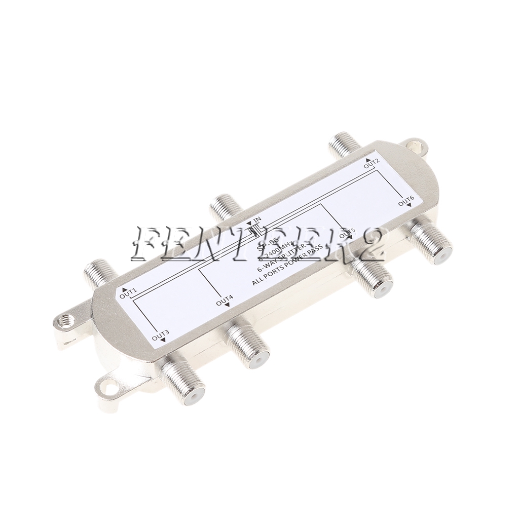 5-2400MHz Coaxial Splitter for RG6 RG59 Coax Cable | Shopee Philippines