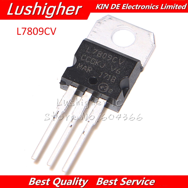 100PCS L7809CV TO220 L7809 TO-220 7809 LM7809 TO220 MC7809 new original ...