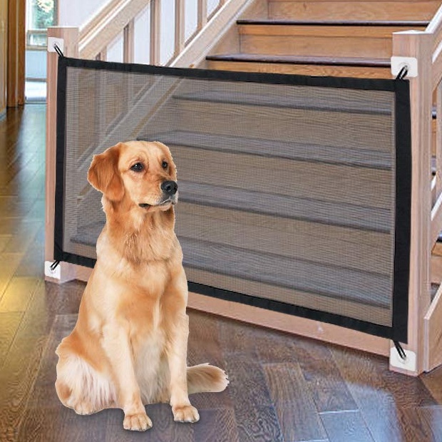 EMSKY Magic Pet Gate For Dogs Ingenious Mesh Safe Guard For Kids And PeT Shopee Philippines