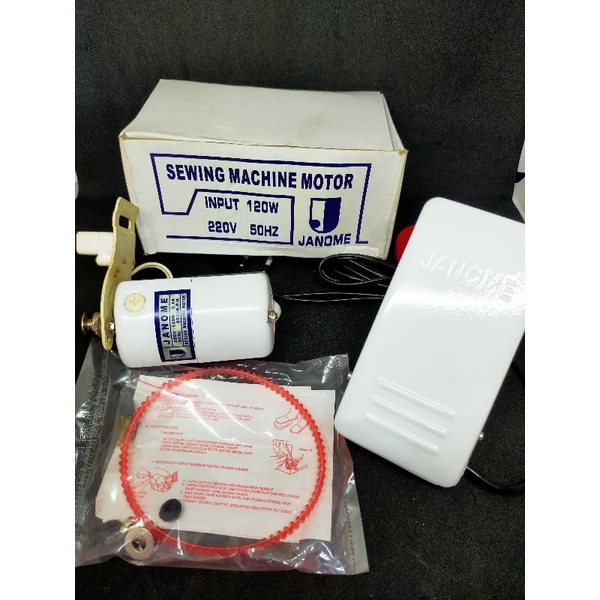 MESIN (Old Stock) Janome Sewing Machine Motor Dynamo Janome 120 Watt