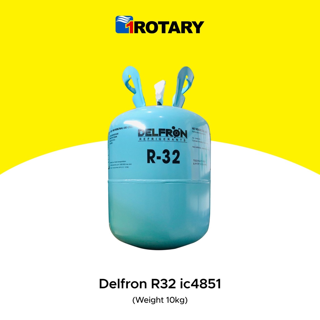 1ROTARY Delfron R32 Refrigerant Freon 10KG IC4851 Shopee Philippines