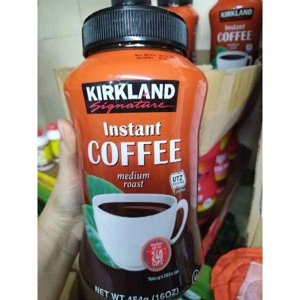 Kirkland Signature instant coffee medium roast 16oz (454g) Shopee