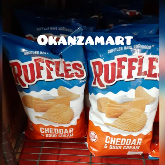 Ruffles Cheddar & Sour Cream 184gr | Shopee Philippines