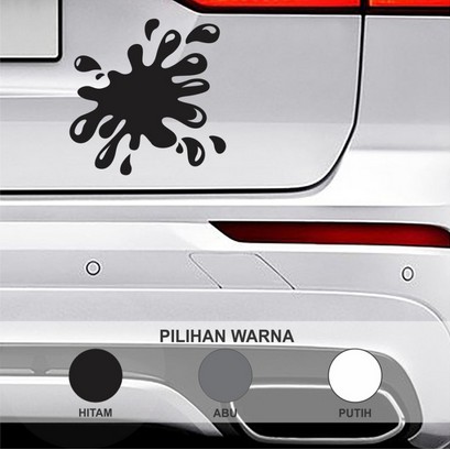 Contemporary Unique Cute Car Laptop Splash Cutting Sticker Splash ...