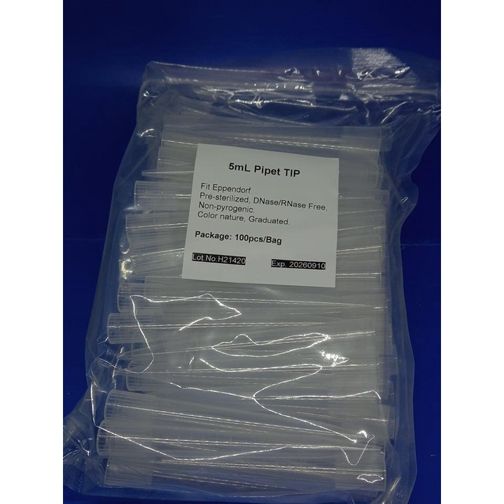 5ML Pipette Tip Gilson 100pcs/bag STERILE Shopee Philippines