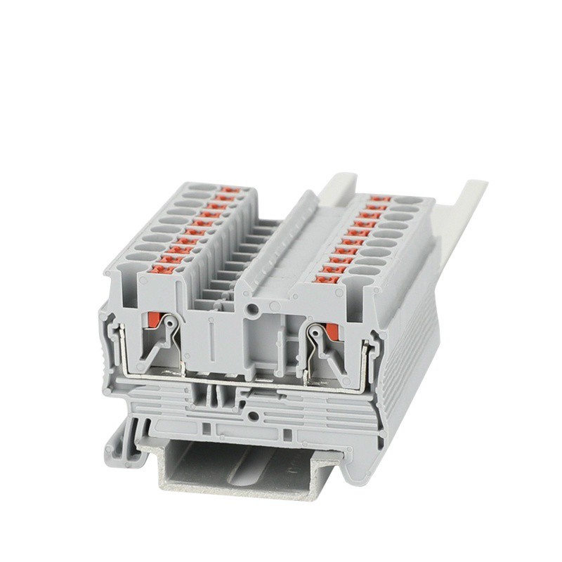 Rail Terminal Blocks PT-2.5 PHOENIX CONTACT Push In Spring Screwless ...