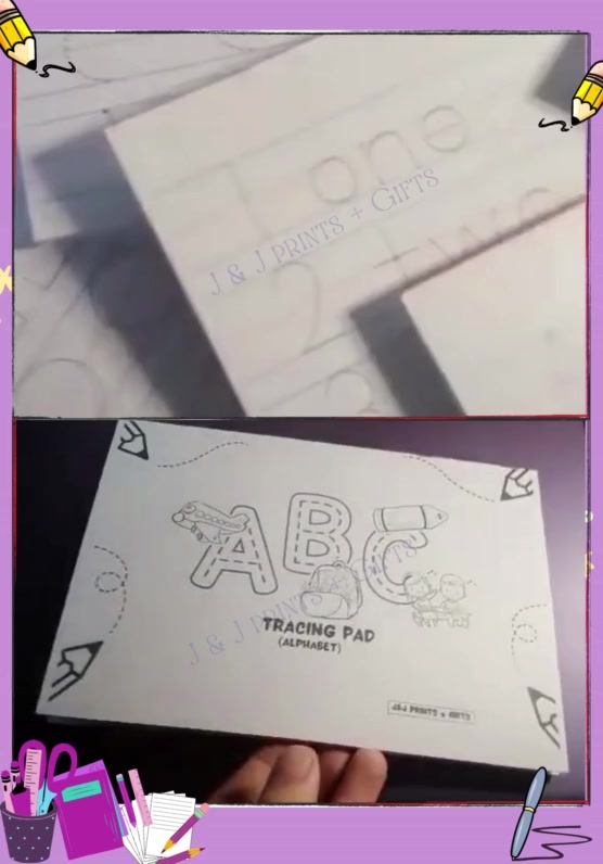 Tracing Pad (Alphabet, Numbers, Shapes, Curved lines and more) | Shopee ...