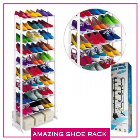 Portable Amazing Shoe Rack - 10-Tier Shoe Rack | Shopee Philippines