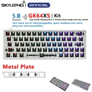 Skyloong buy 64 GK64 GK64x RGB Hot Swap 64 Wired PCB GK64x Black Wired Kit