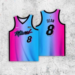 THL NBA Miami Heat Green Customized design Full Sublimation Jersey