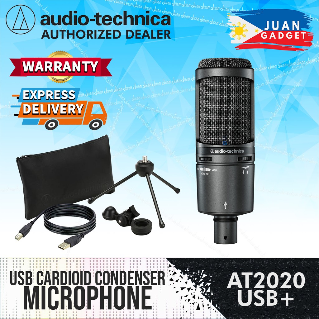 Audio Technica AT2020USB Cardioid Condenser USB Microphone