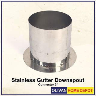 Stainless Steel Gutter Downspout Connector 3