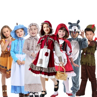 Little Red Riding Hood costume children s big bad wolf acting Grimm ...