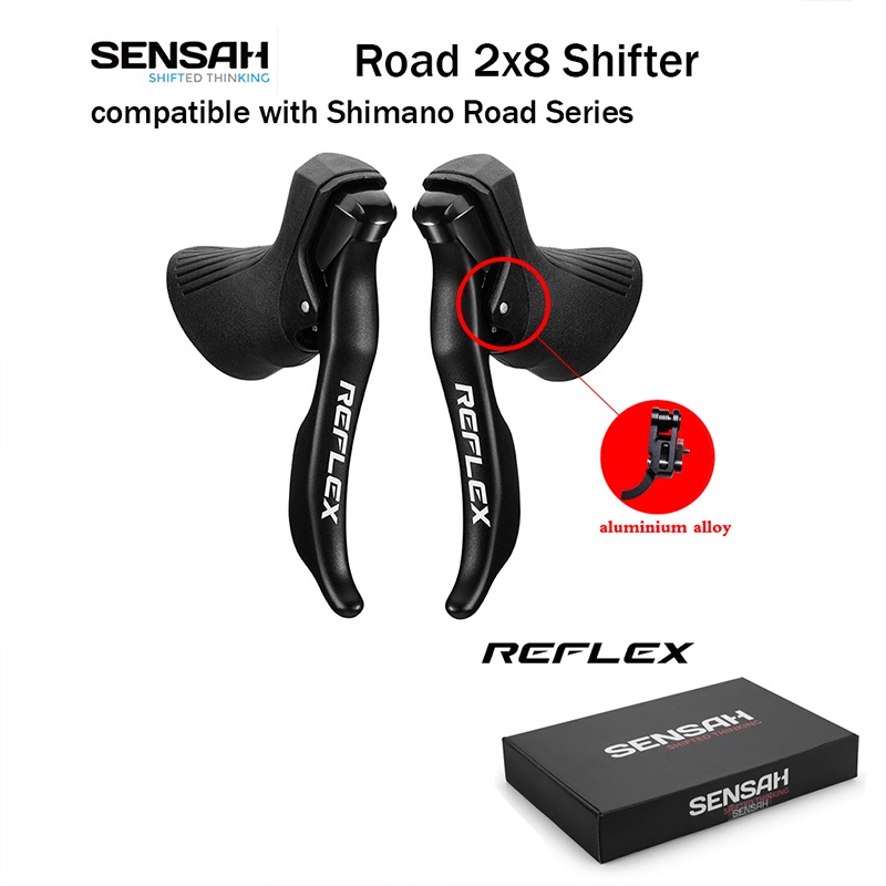 SENSAH groupset REFLEX 2x8 speed brake lever for road bike shifter