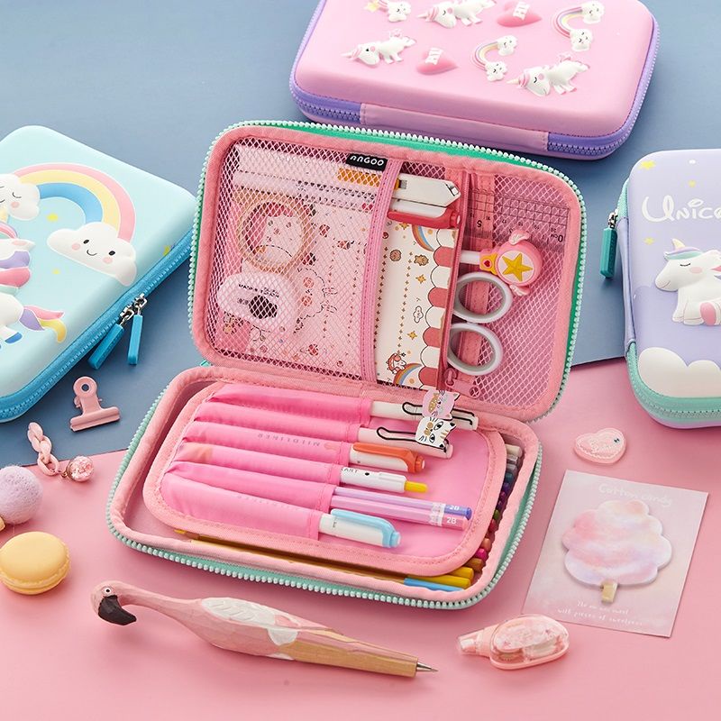 aesthetic pencil case Korean Style Cute Pencil Case Kindergarten Girl ...