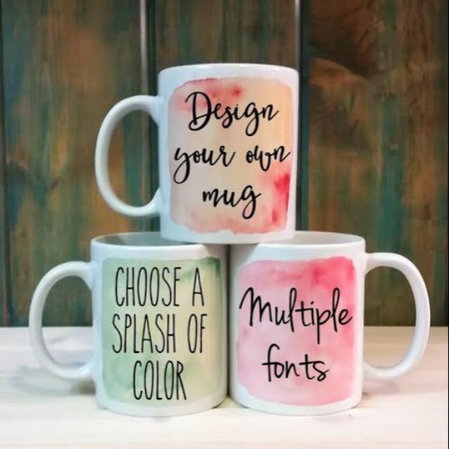 Customized Personalized Mug Giveaways Gifts Shopee Philippines