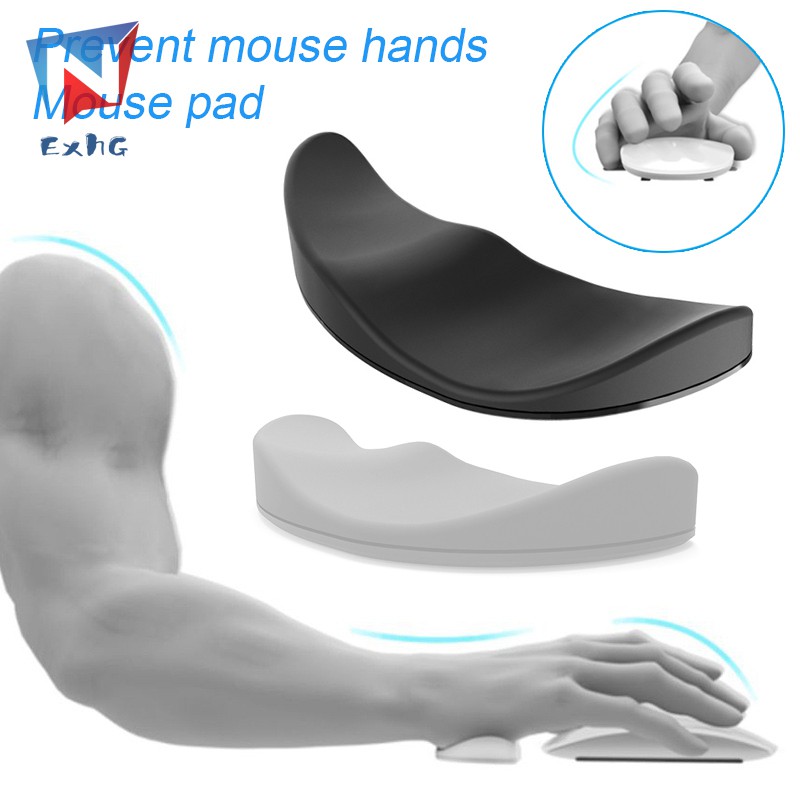 High quality Mouse Wrist Rest Silicone Hand Cushion Soft Pad Durable ...