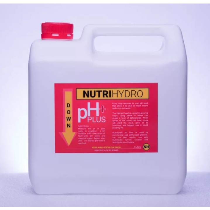 NutriHydro pH Adjuster Down pH Down 4 liters Shopee Philippines