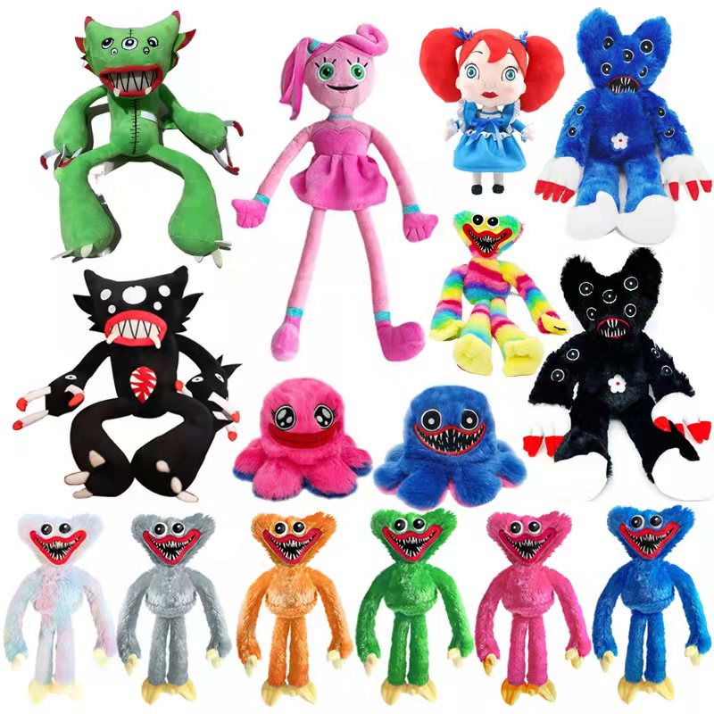 Game Poppy Playtime Huggy Wuggy Killy Willy MOMMY Dancing Figure Plush  Stuffed Toy Dolls Kids Gifts Toys For Girls Boys