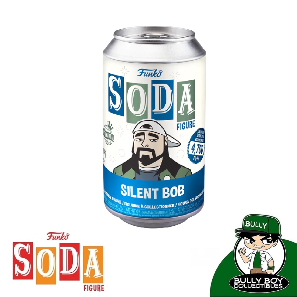 FUNKO VINYL SODA: Jay & Silent Bob - Jay In Lattina Da Collezione, Figura In Vinile Limited Edition Con Carta POG