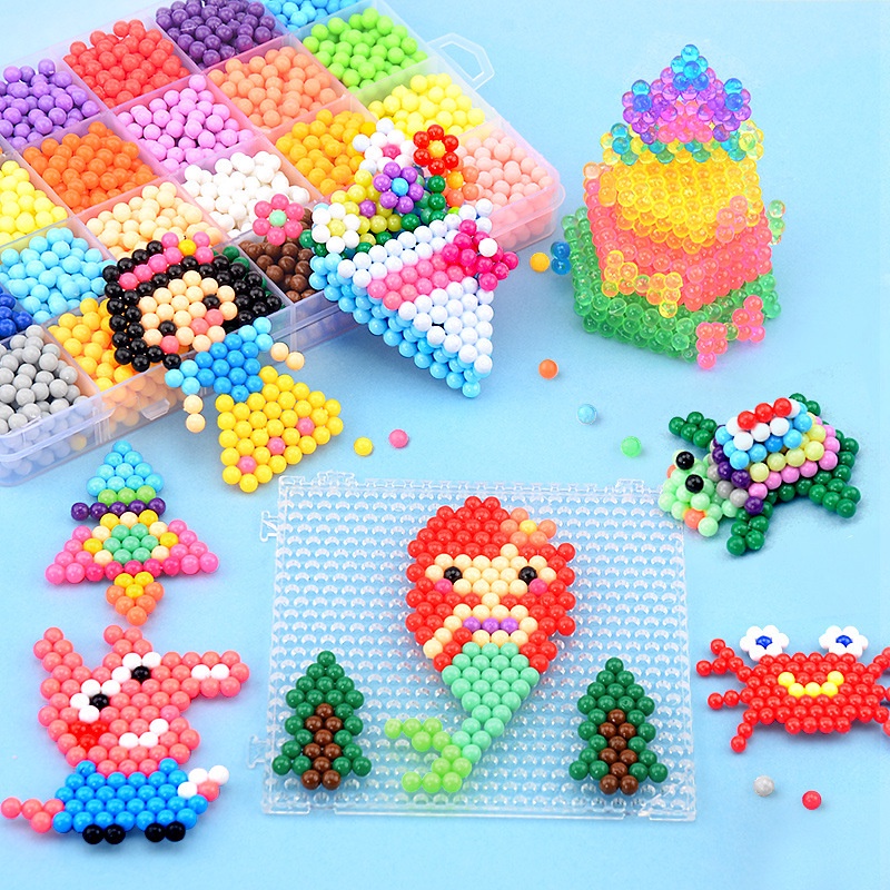 DIY Water Magic Sticky Beads With Accessories Set
