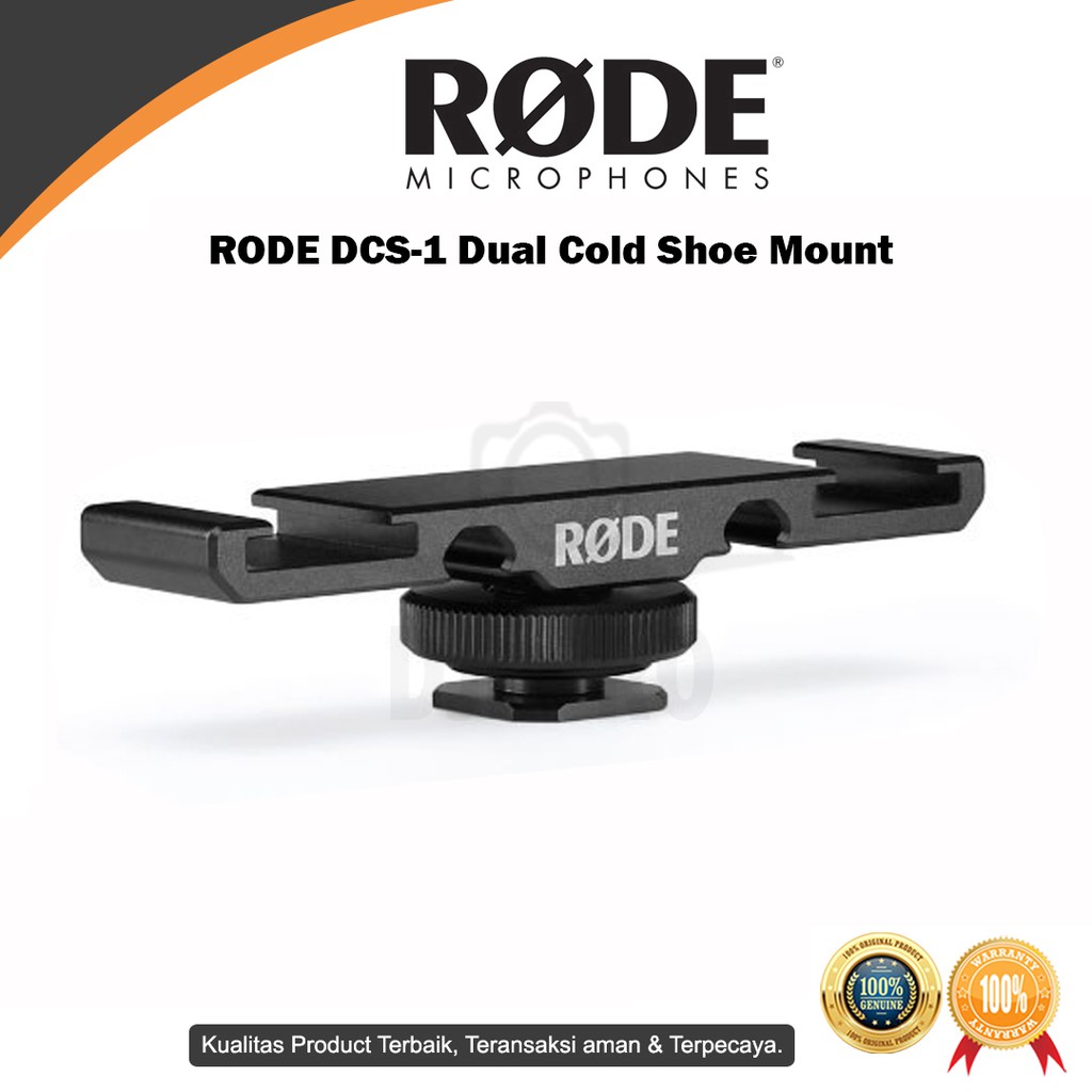 RODE DCS-1 Dual Cold Shoe Mount DCS1 Original | Shopee Philippines