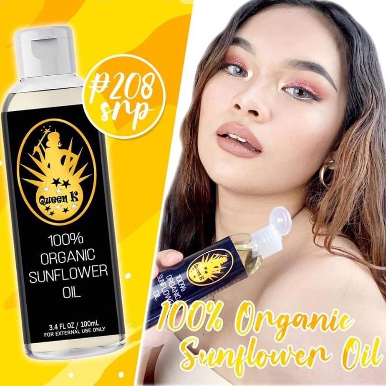 Queen K Sunflower Oil Magic Oil (Pure Organic) Shopee Philippines