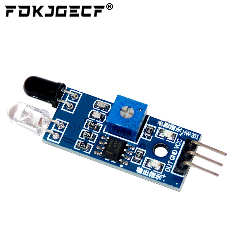 IR Infrared Obstacle Avoidance Sensor Module for Arduino Smart Car ...