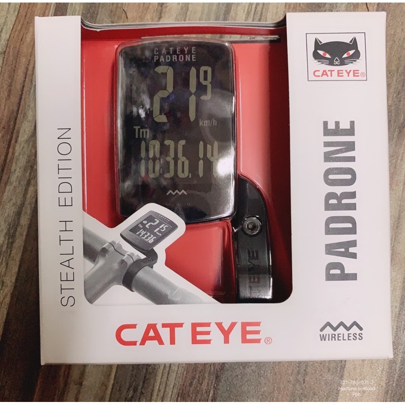 Cateye Sport Bicycle Computer Padrone Stealth Edition | Shopee Philippines
