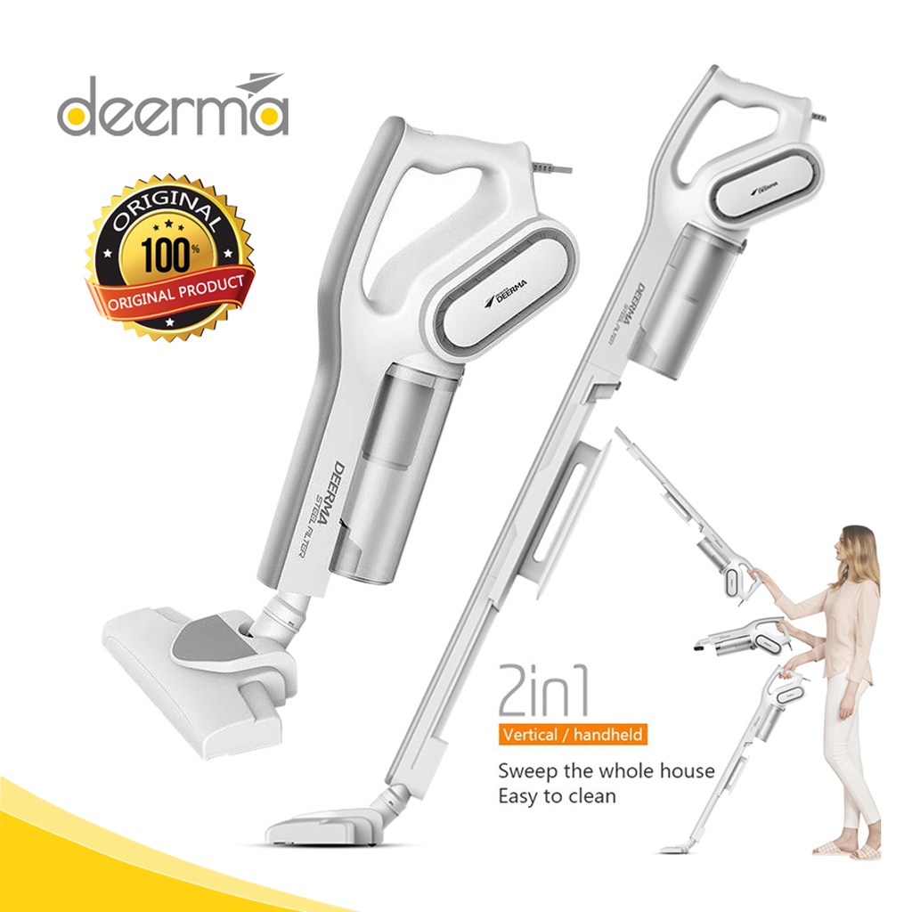 Deerma DX700 2in1 Vertical Handheld Vacuum Cleaner With Large