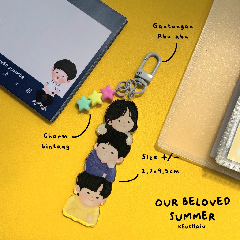 Our Beloved Summer Kdrama / obs keychain standee sticker sheet sticker ...