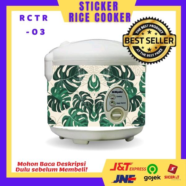 Magicom Ricecooker TROPICAL/RCTR/RICE COOKER STICKER Tropical Sticker ...